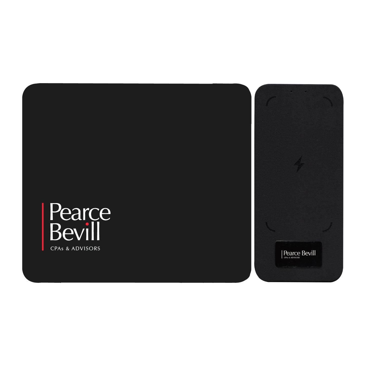 Wireless Charger Mouse Pad Mat - Black