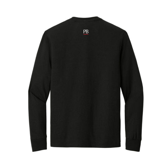 Unisex Long Sleeve Triblend Tee - Black