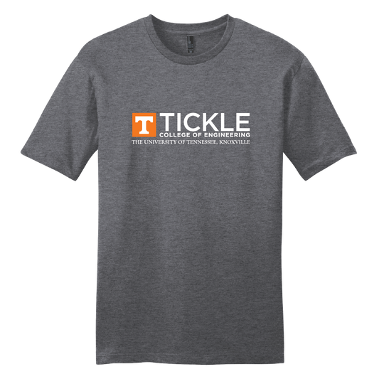 Tickle College of Engineering Tee - Charcoal Heather