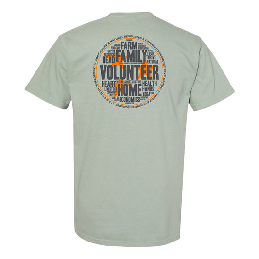 UT Ag Ext Family Volunteer Home Tee - Bay