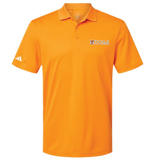 Tickle College of Engineering Men's Adidas Polo - Bright Orange