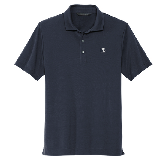 Men's Stretch Jersey Polo - Night Navy
