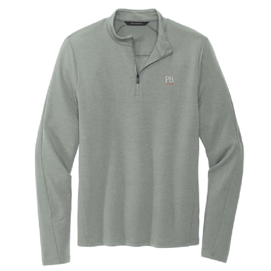 Men's Stretch 1/4 Zip Pullover - Gusty Grey