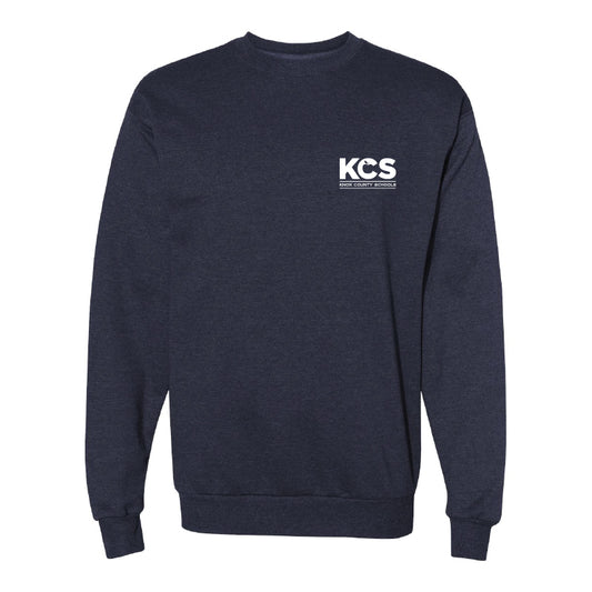 Unisex Crewneck Sweatshirt - Heather Navy